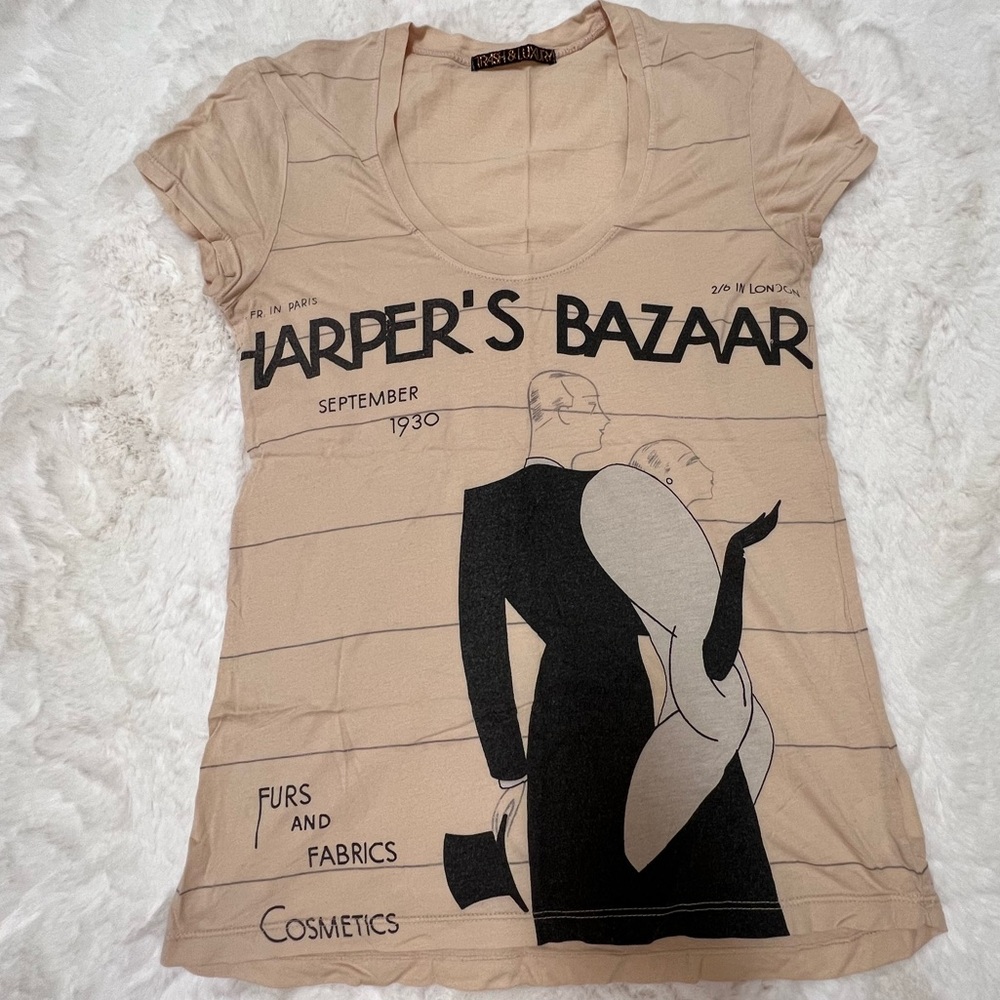 *RARE* Trash & Luxury Harper’s Bazaar t-shirt.